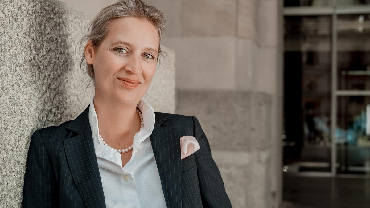 Alice Weidel: EU-Strompreispläne sind wirkungslose Symbolpolitik - Bürger zahlen weiter - Foto: presseportal.de