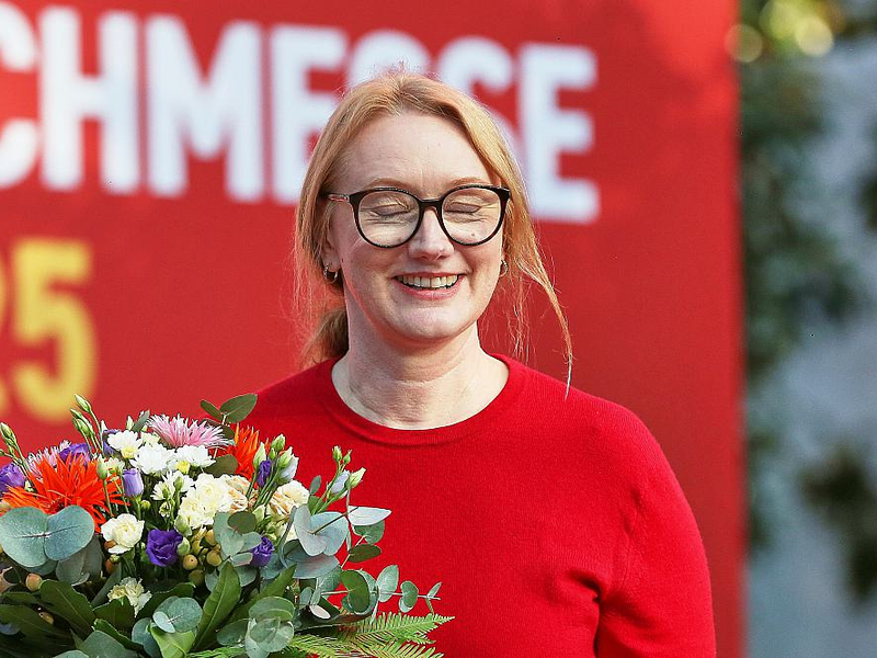 Kristine Bilkau bekommt Preis der Leipziger Buchmesse 2025 am 27.03.2025 - Foto: ĂŒber dts Nachrichtenagentur