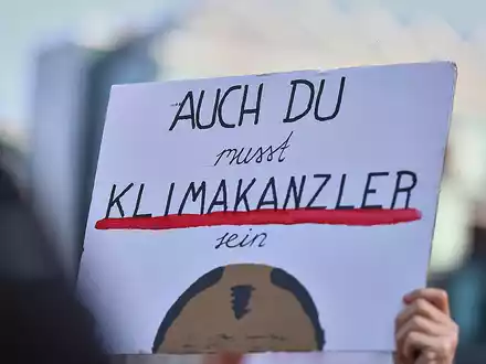 Demo von Klimaschützern (Archiv) - Foto: über dts Nachrichtenagentur