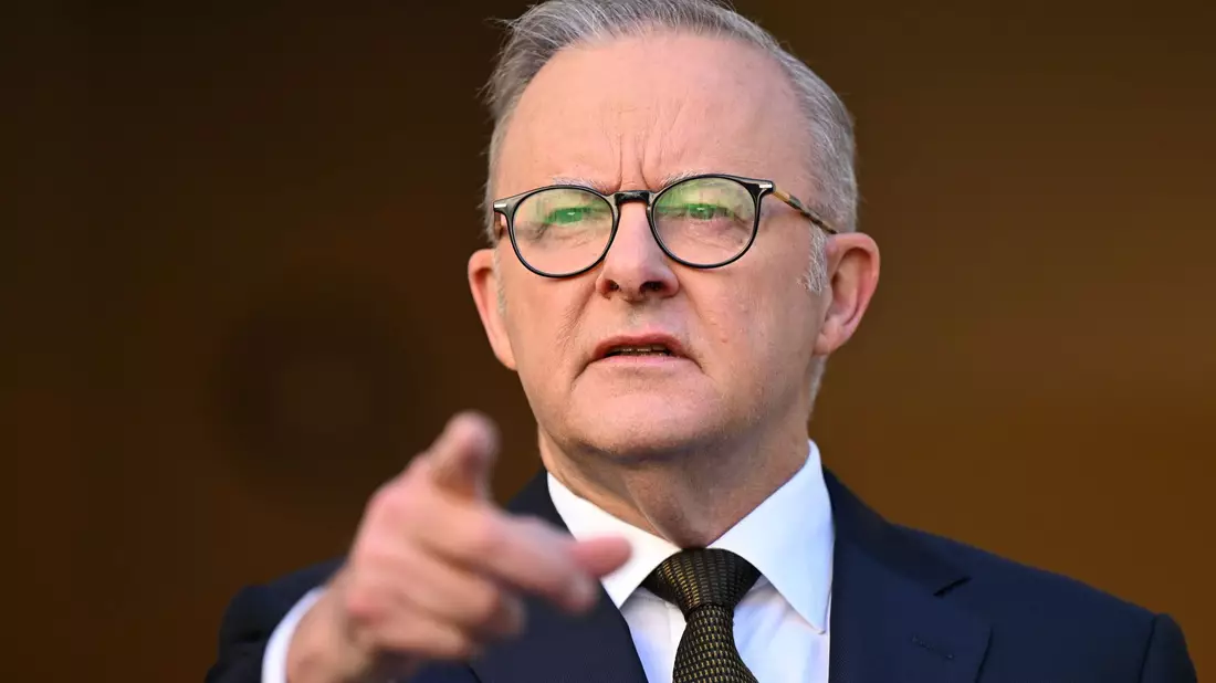 Premierminister Albanese hofft auf eine zweite Amtszeit. (Archivbild) - Bild: Lukas Coch/AAP/dpa