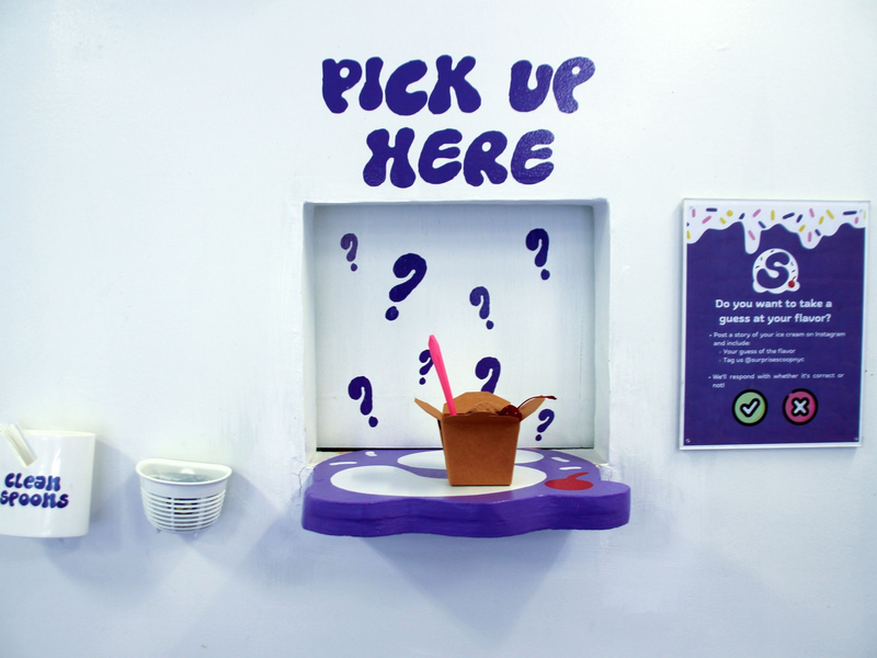 Ein New Yorker Eisladen nimmt Kunden und Kundinnen die Entscheidung ab. - Foto: Christina Horsten/dpa