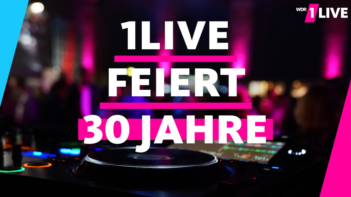 30 Jahre 1LIVE – Näher am Publikum denn je - Foto: presseportal.de
