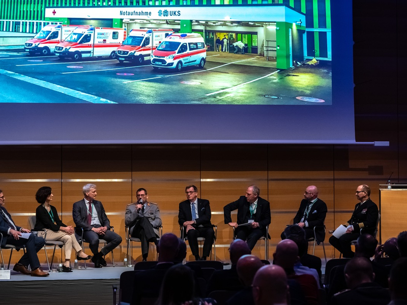 Starke Partner in Frieden, Krise und Krieg - Der Sanitätsdienst der Bundeswehr und das zivile Gesundheitssystem - Foto: presseportal.de