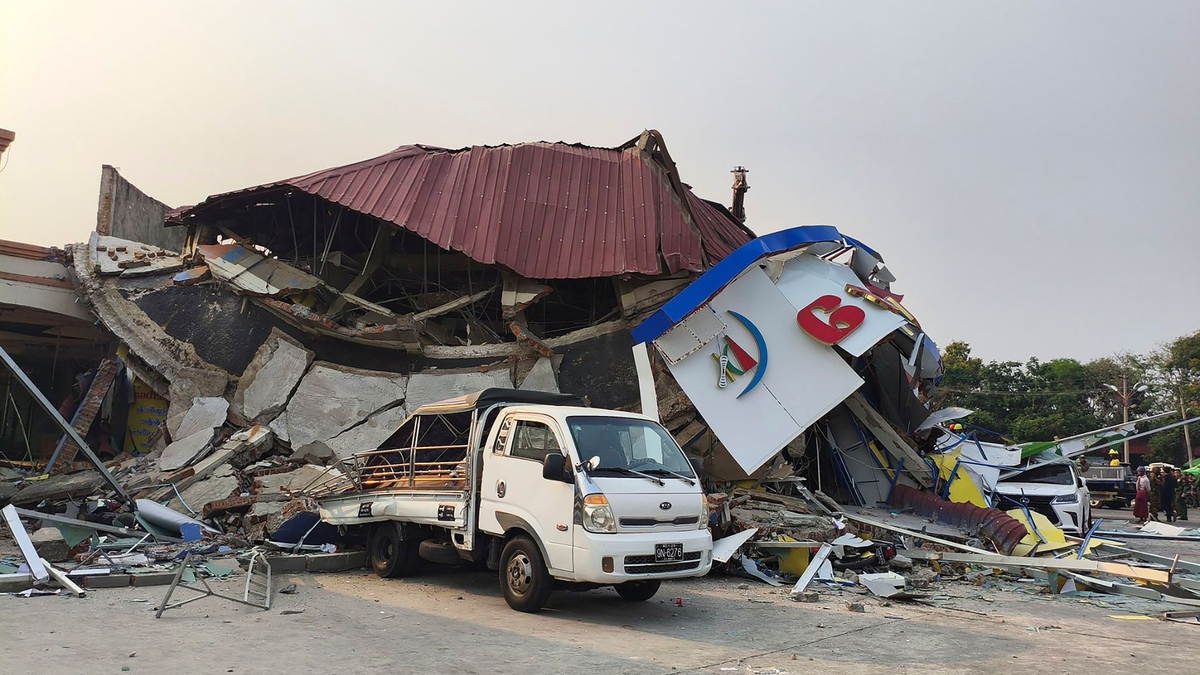 Hunderte Menschen in Myanmar wurden bei dem Erdbeben verletzt. - Foto: Uncredited/The Myanmar Military True News Information Team/AP/dpa