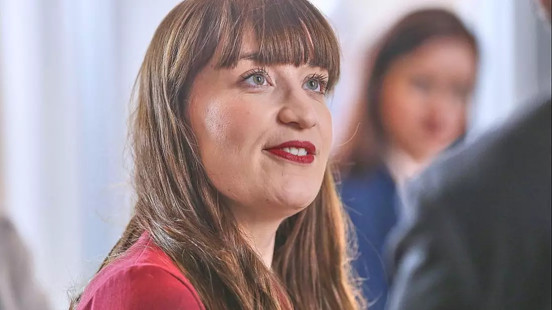 Heidi Reichinnek am 25.03.2025 - Bild: über dts Nachrichtenagentur