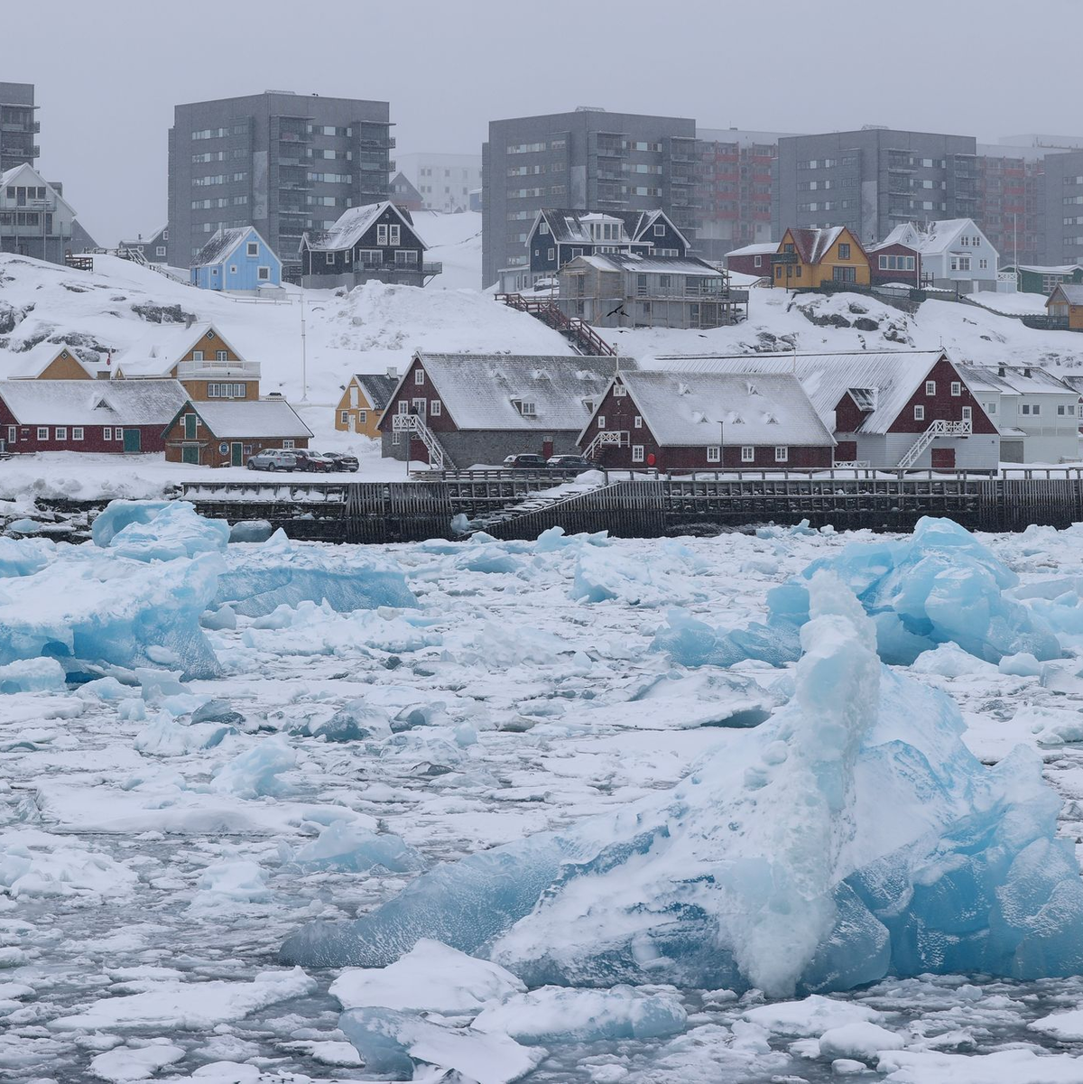 Stürmische Zeiten für Grönland (Archivbild) - Foto: Zhao Dingzhe/XinHua/dpa