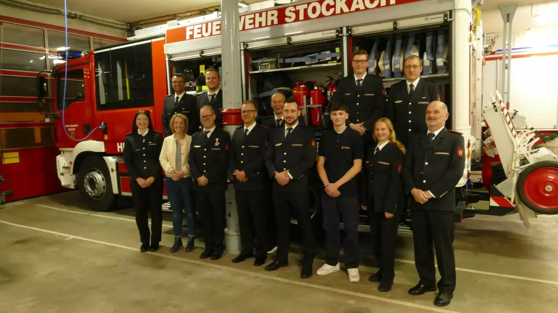 FW Stockach: Abteilungsversammlung Feuerwehr Stockach Abteilung Kernstadt - Bild: presseportal.de