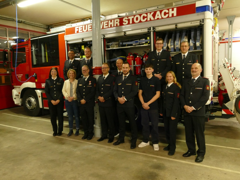 FW Stockach: Abteilungsversammlung Feuerwehr Stockach Abteilung Kernstadt - Foto: presseportal.de
