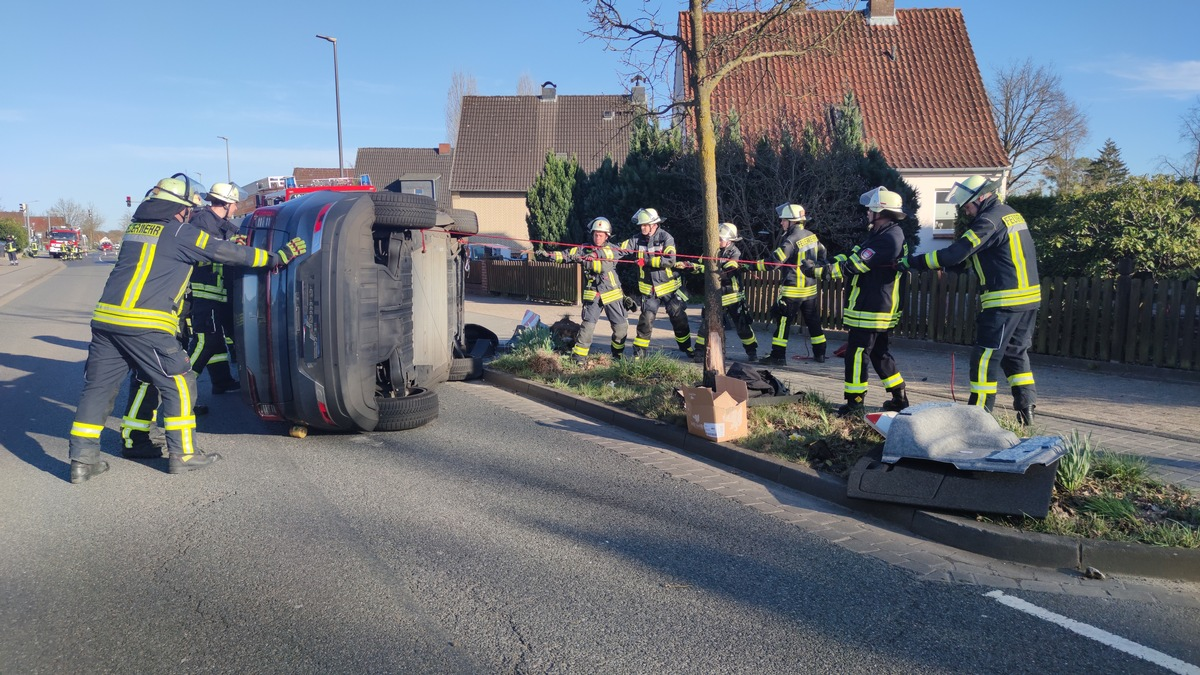 FW Celle: Verkehrsunfall - Foto: presseportal.de