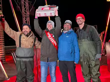 Ein sehr gutes Quiz schlägt hohe Wellen: Ronny gewinnt bei Joko & Klaas auf Usedom 100.000 Euro - Foto: presseportal.de