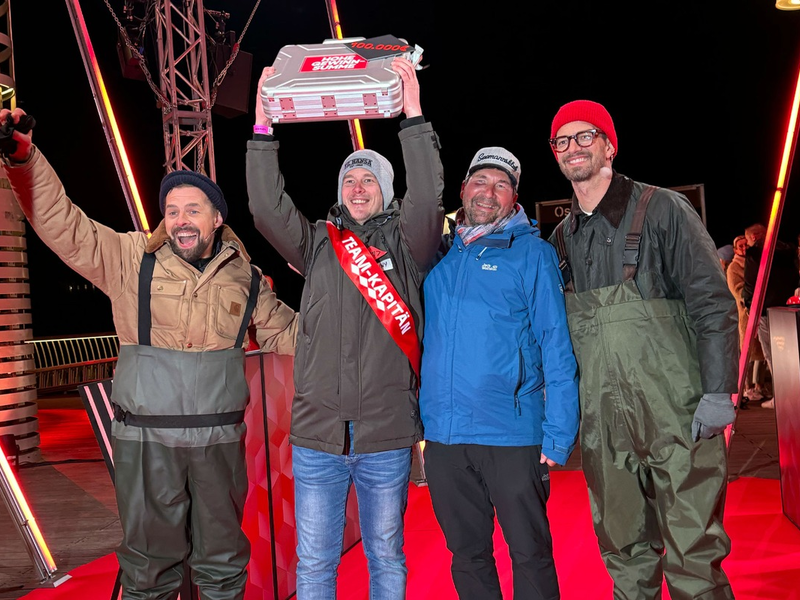 Ein sehr gutes Quiz schlägt hohe Wellen: Ronny gewinnt bei Joko & Klaas auf Usedom 100.000 Euro - Foto: presseportal.de