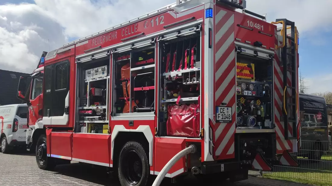 FW Celle: Feuer in einer Küche - Bild: presseportal.de