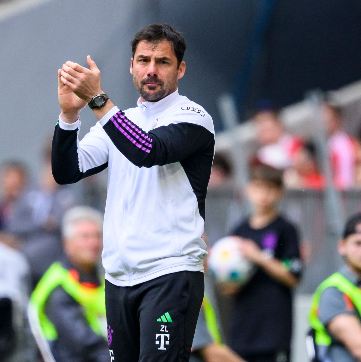 In München, Paris und London arbeitete Zsolt Löw (l) unter Trainer Thomas Tuchel. - Foto: Tom Weller/dpa