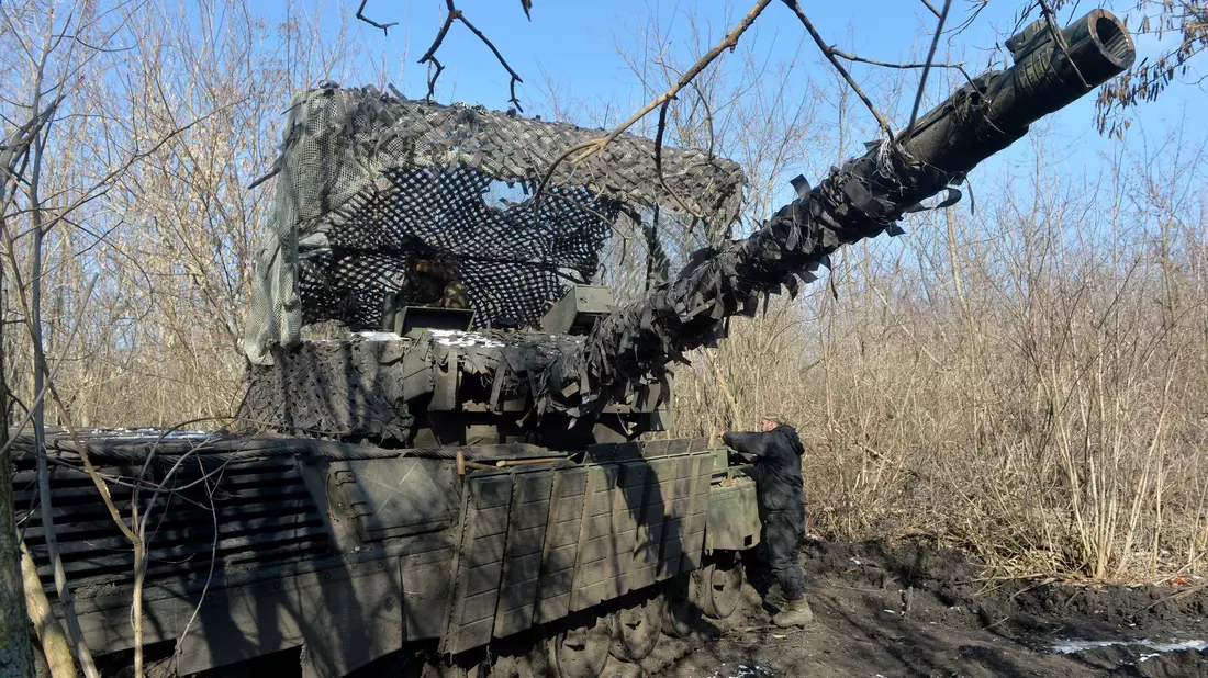 Die Kämpfe in der Ostukraine dauern an. (Archivbild) - Bild: Oleksandr Klymenko/ukrin/dpa