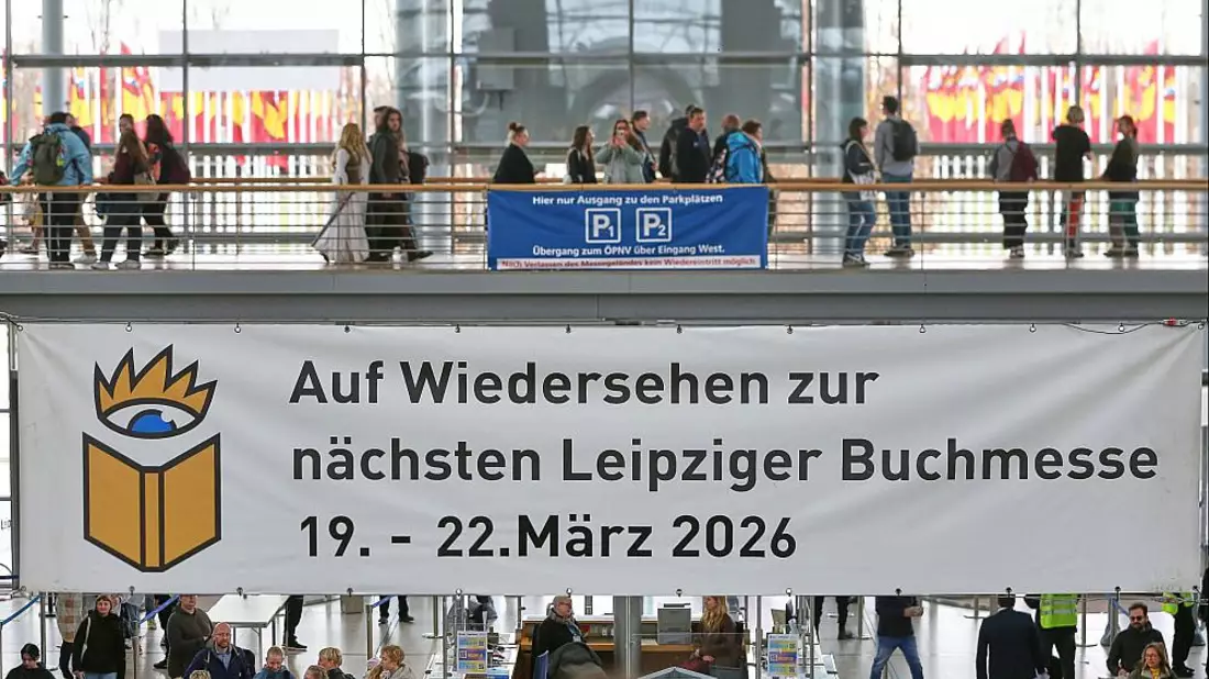 Leipziger Buchmesse am 30.03.2025 - Bild: über dts Nachrichtenagentur
