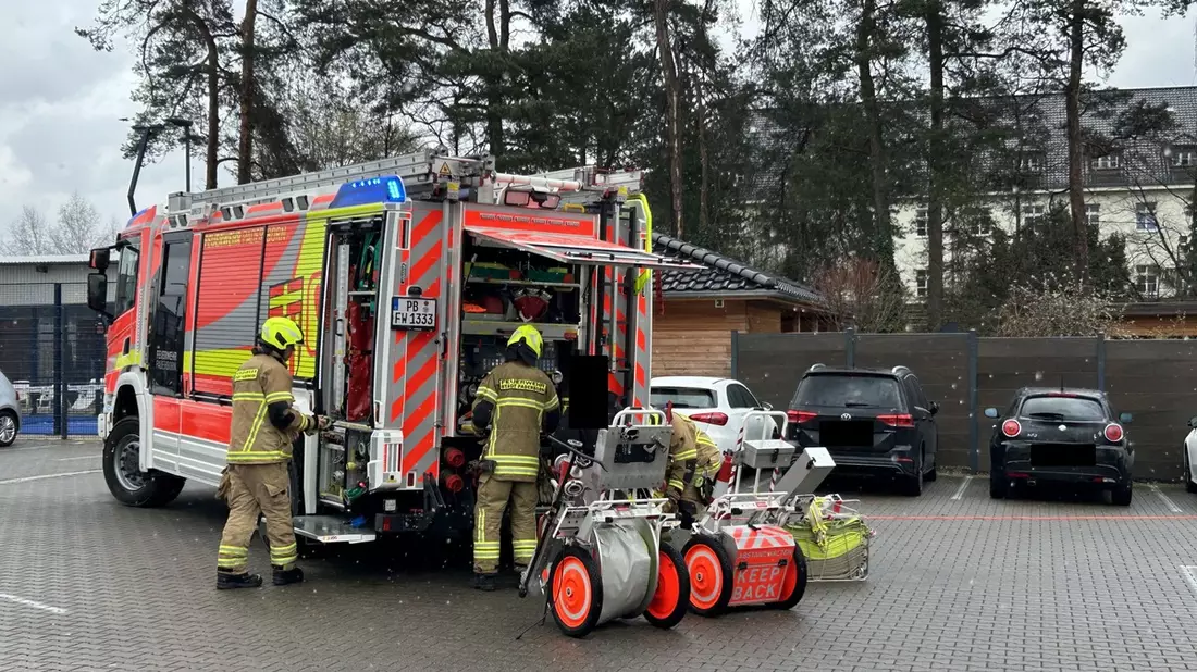 FW Paderborn: Rauchentwicklung im Saunabereich eines Fitness-Studios - Bild: presseportal.de
