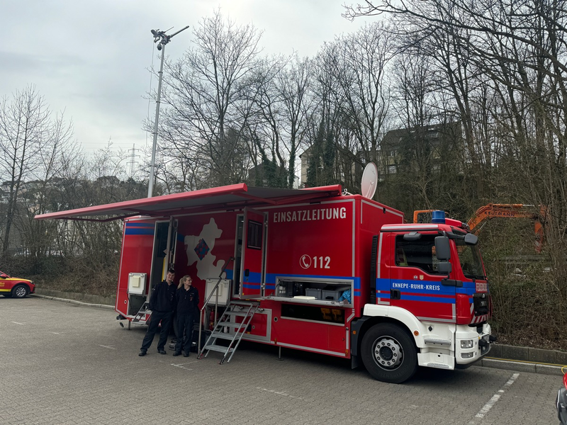 FW-EN: Führungskräfte-Fortbildung für den Ernstfall - Führungskräfte und IuK Gruppe übten gemeinsam - Foto: presseportal.de