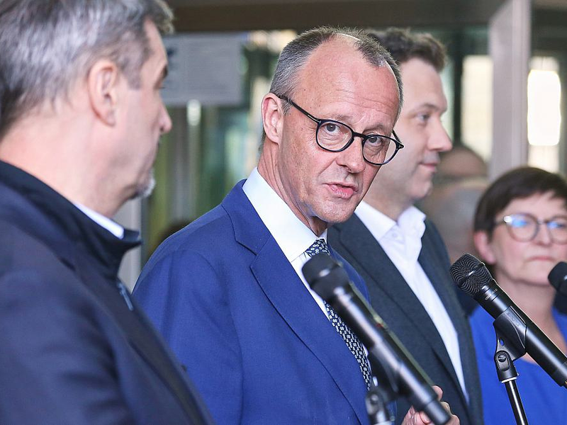 Koalitionsverhandlungen zwischen Union und SPD am 28.03.2025 - Foto: über dts Nachrichtenagentur