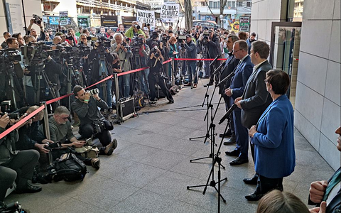 Koalitionsverhandlungen zwischen Union und SPD am 28.03.2025 - Foto: über dts Nachrichtenagentur