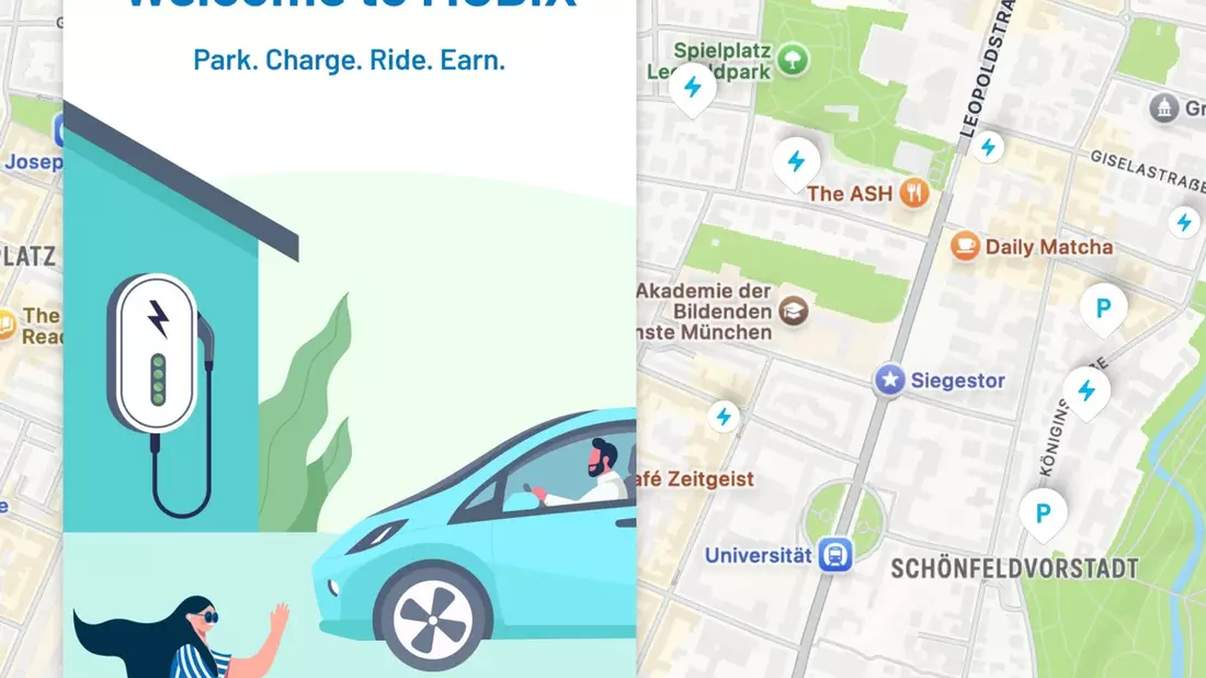 Start von MOBIX Park & Charge / Das Airbnb für Parken und Laden - Bild: presseportal.de