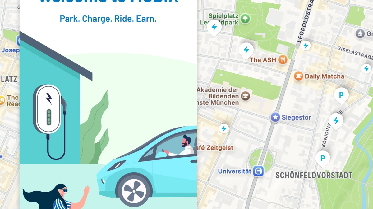 Start von MOBIX Park & Charge / Das Airbnb für Parken und Laden - Foto: presseportal.de