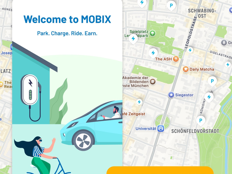 Start von MOBIX Park & Charge / Das Airbnb für Parken und Laden - Foto: presseportal.de
