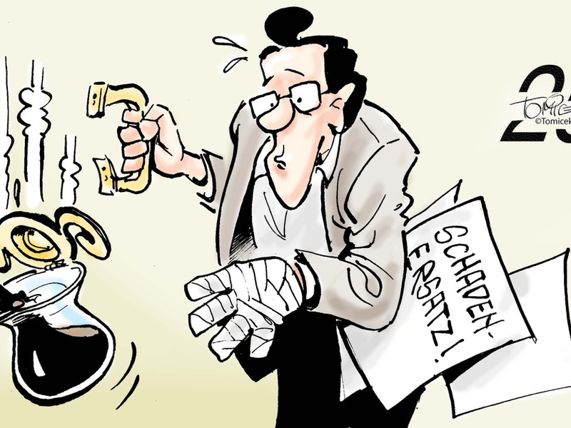 Heißer Kaffee / Vermieter ist nicht für alles verantwortlich zu machen - Foto: presseportal.de