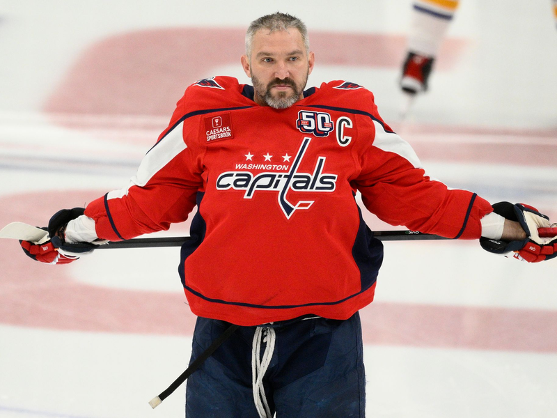 Owetschkin spielt seine 20. Saison in der NHL - und steht kurz davor, den ewigen Torrekord zu brechen. - Foto: Nick Wass/AP/dpa