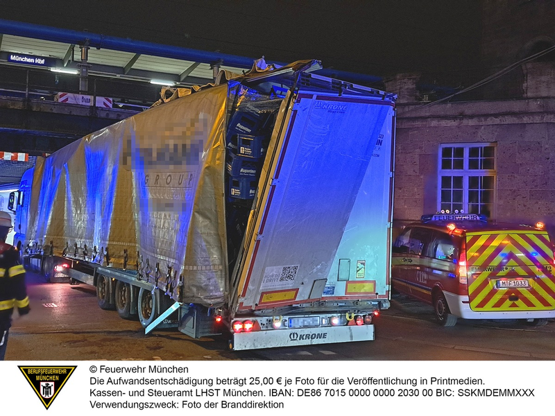 FW-M: Wochenendrückblick der Feuerwehr München (28. - 30.März 2025) - Foto: presseportal.de