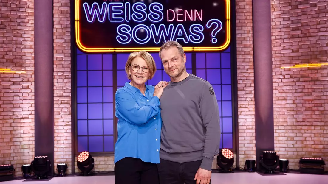 Spürnasen im Duell: Mariele Millowitsch und Hinnerk Schönemann bei Wer weiß denn sowas? - Das Wissensquiz vom 7. bis 11. April 2025, um 18:00 Uhr im Ersten - Bild: presseportal.de