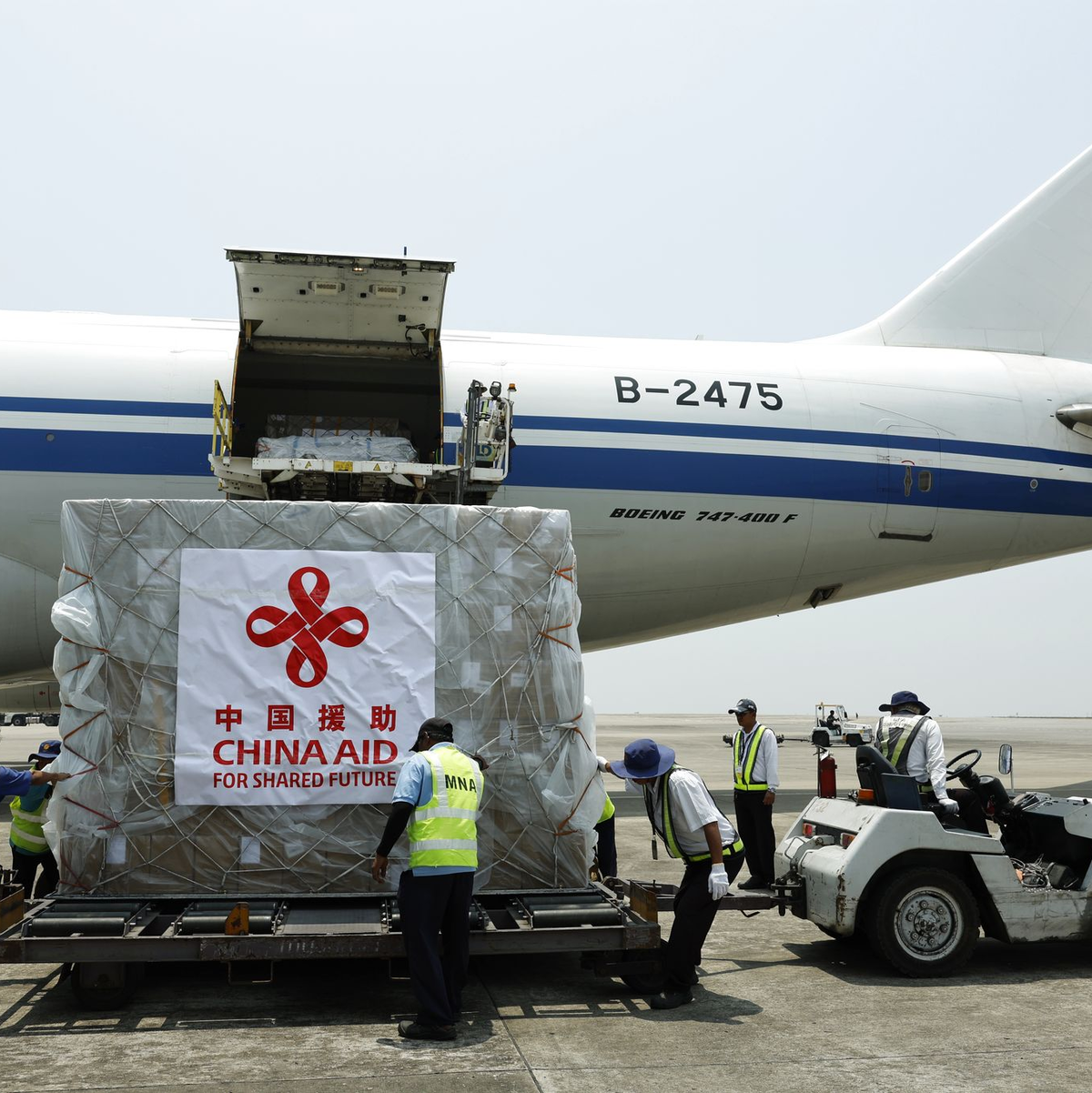 Vor allem China hilft den Erdbebenopfern. - Foto: Haymhan Aung/XinHua/dpa