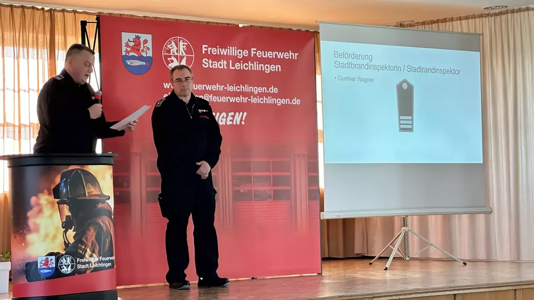 FW Leichlingen: Jahreshauptversammlung der Freiwilligen Feuerwehr Leichlingen 2025 - Bild: presseportal.de