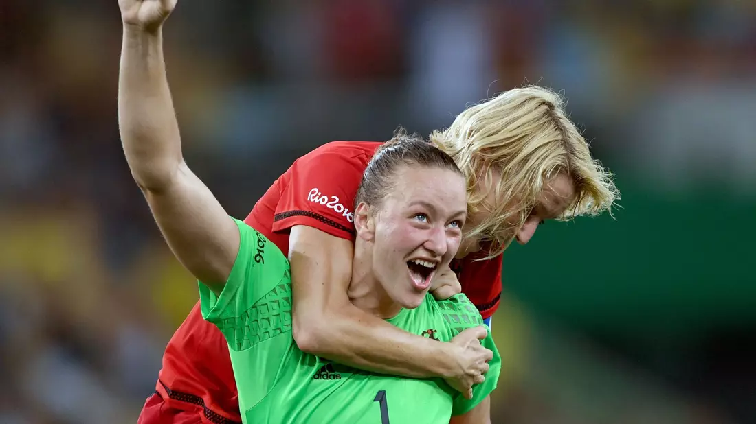 Olympia-Gold bleibt: Almuth Schult. - Bild: picture alliance / dpa