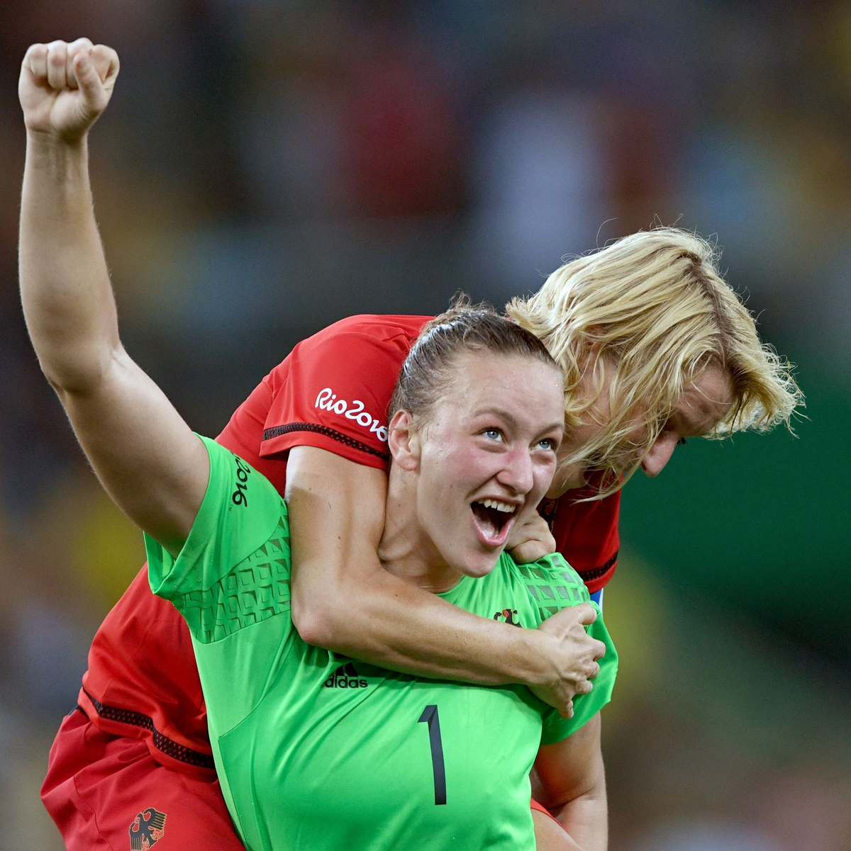 Olympia-Gold bleibt: Almuth Schult. - Foto: picture alliance / dpa