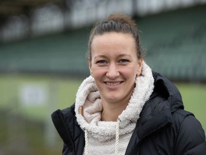 Almuth Schult unterstützt den Weg der TSG. - Foto: Swen Pförtner/dpa