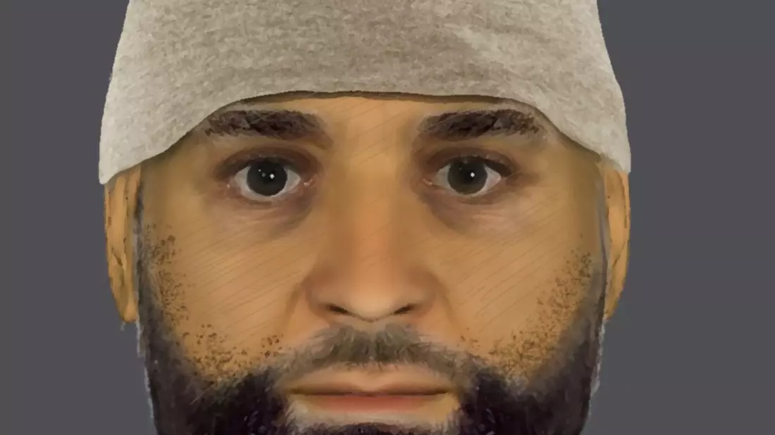 POL-OF: Nach Angriff mit Messer auf Passant: Kripo sucht mit Phantombild nach unbekanntem Täter - Bild: presseportal.de