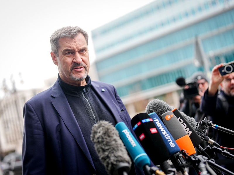 Koalitionsverhandlungen dürften sich bis in die nächste Woche ziehen.  - Foto: Kay Nietfeld/dpa