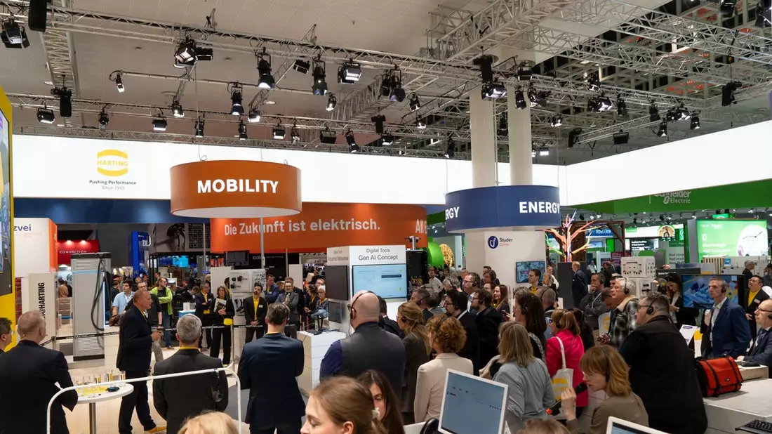 Energizing an All Electric Society: HARTING auf der HANNOVER MESSE 2025 - Bild: presseportal.de