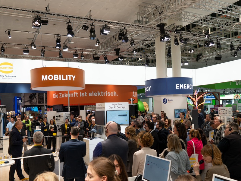Energizing an All Electric Society: HARTING auf der HANNOVER MESSE 2025 - Foto: presseportal.de