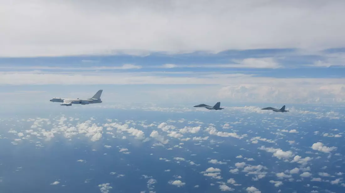 China setzte seine Militärübung um Taiwan fort. (Archivbild)  - Bild: Li Bingyu/Xinhua/dpa