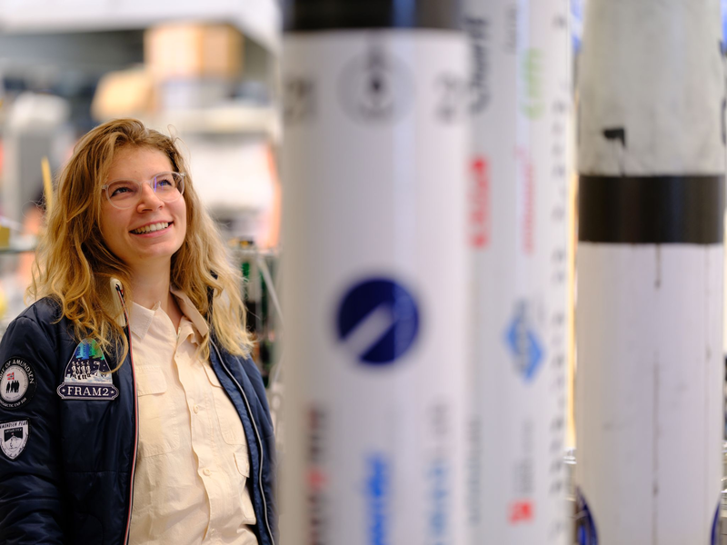 Nach zwölf Männern nun eine deutsche Frau im All - Foto: Peter Balicki/melter.ch/dpa