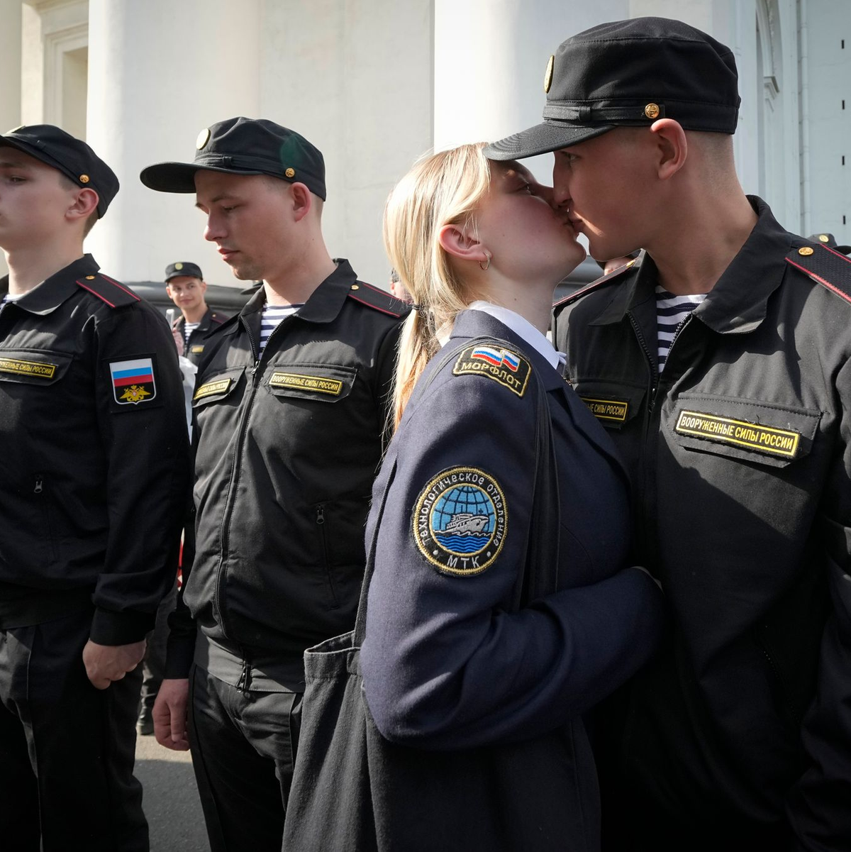 Der Kreml zieht 160.000 Männer zum Wehrdienst ein. (Archivbild) - Foto: Dmitri Lovetsky/AP/dpa