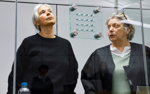 Daniela Klette kritisierte am ersten Prozesstag ihre Haftbedingungen. (Archivbild) - Foto: Wolfgang Rattay/Reuters/Pool/dpa