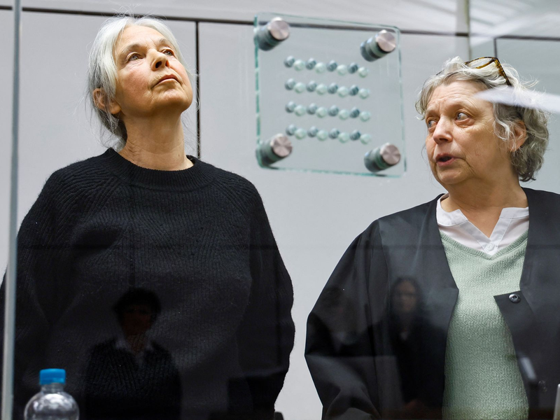 Daniela Klette kritisierte am ersten Prozesstag ihre Haftbedingungen. (Archivbild) - Foto: Wolfgang Rattay/Reuters/Pool/dpa