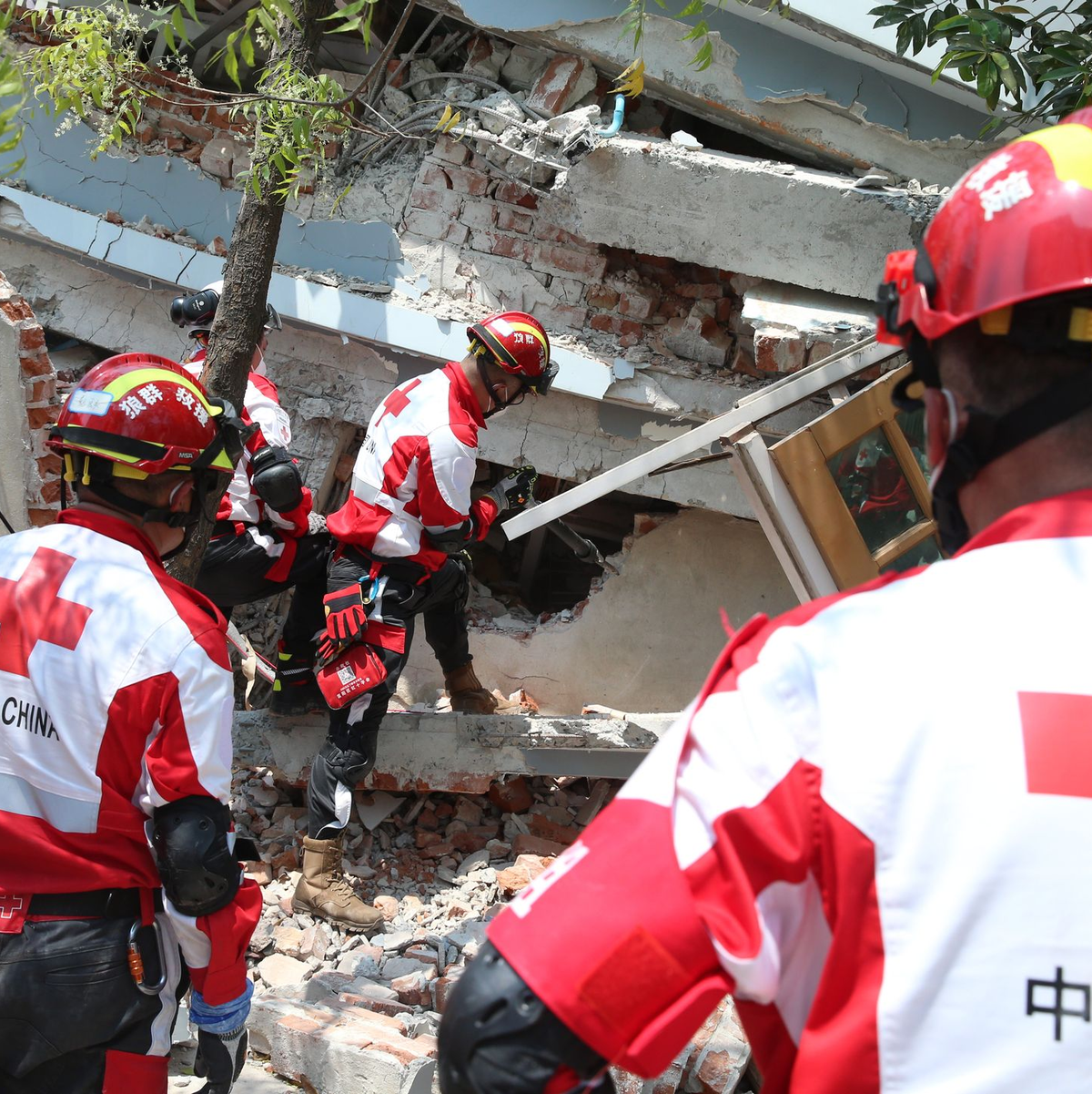 Bei dem Erdbeben wurden Tausende verletzt, aber die Versorgungslage ist extrem schwierig. - Foto: Myo Kyaw Soe/XinHua/dpa