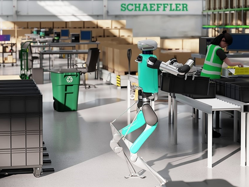 Accenture und Schaeffler ebnen humanoiden Robotern den Weg in die Industrie mit Technologien von NVIDIA und Microsoft - Foto: presseportal.de
