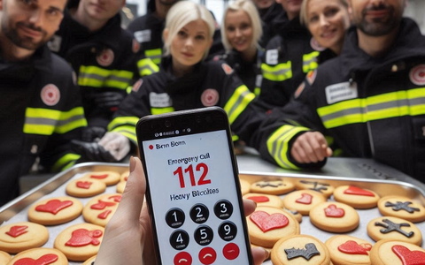 FW-BN: Scherzkekse für Scherzkekse - Aufklärungskampagne gegen Notrufmissbrauch - Foto: presseportal.de