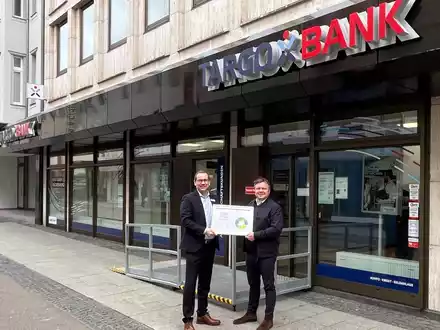 TARGOBANK erhält DGNB Platin-Zertifikat für nachhaltige Innenräume - Foto: presseportal.de