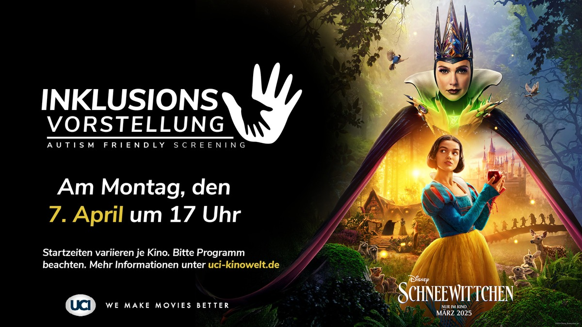 UCI und Lebenshilfe kooperieren zu regelmäßigen Inklusions-Vorstellungen im UCI - Foto: presseportal.de