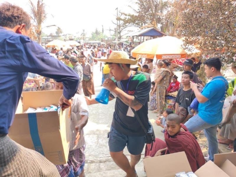 Erdbeben Myanmar: Caritas international intensiviert Hilfen und stockt Mittel auf 300.000 Euro auf - Foto: presseportal.de